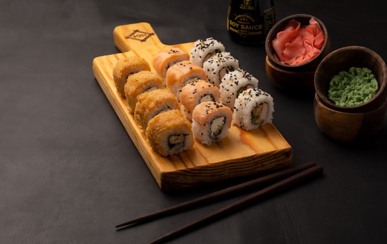 Specialty sushi rolls